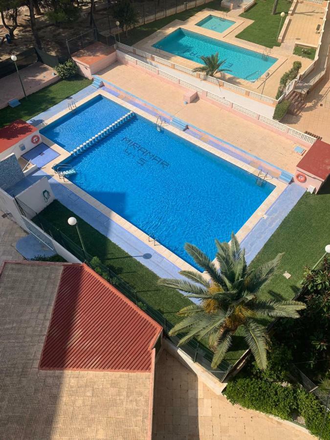 Apartamento Junto A Playa Con Piscina Miramar Exterior photo